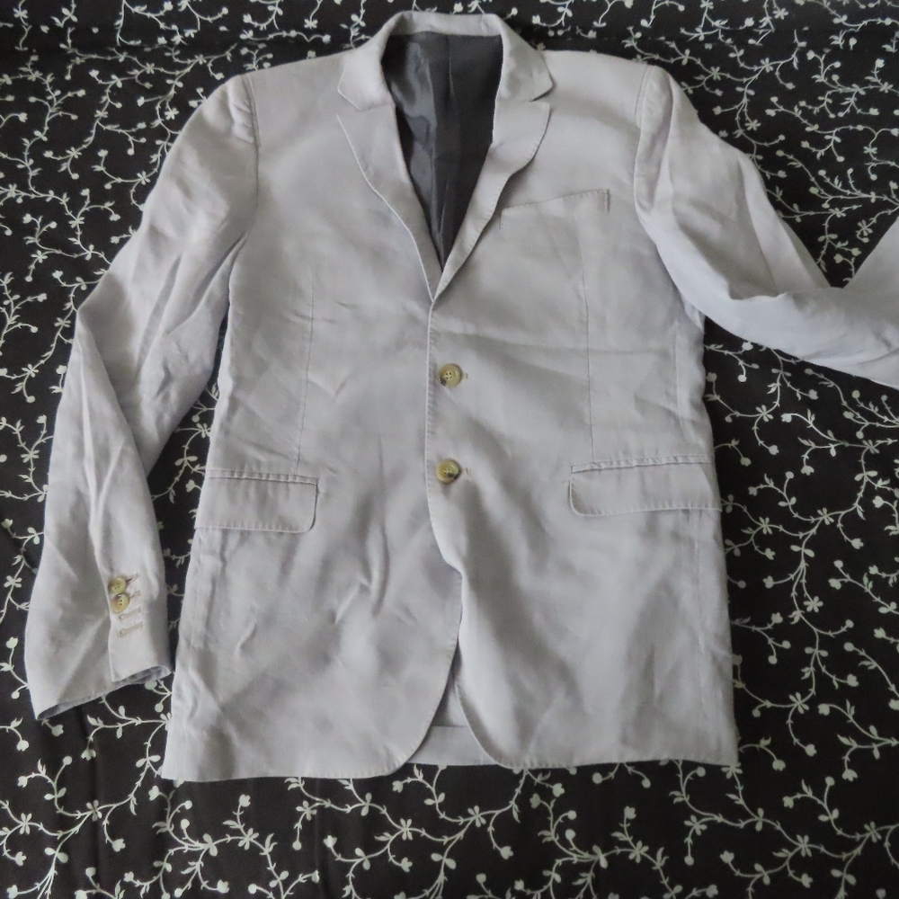 CoSTUME NATIONAL HOMME Jacket blazer linen/ rayon/wool/mohair 50  Made in ITALY